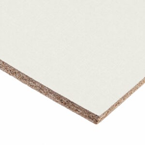 18mm Egger F422 ST10 White Linen Melamine Faced Chipboard 2800 x 2070mm