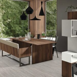 Egger F424 ST10 Brown Linen Melamine Faced Chipboard 2