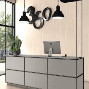 Egger F634 ST76 Grey Canvas Melamine Faced Chipboard 2