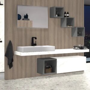 Egger F800 ST9 Crystal Marble Melamine Faced Chipboard 2