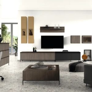 Egger H1227 TM12 Brown Abano Ash Lacquered Melamine Faced Chipboard 2