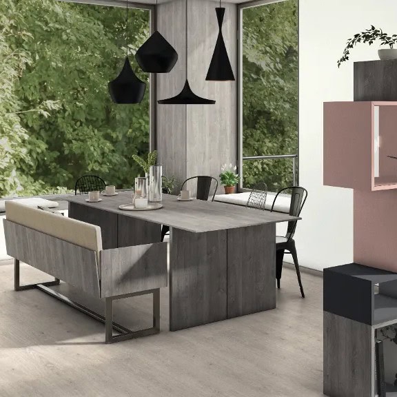 18mm Egger H1313 ST10 Grey Brown Whiteriver Oak Melamine Faced Chipboard 2800 x 2070mm 18mm Egger H1313 ST10 Grey Brown Whiteriver Oak Melamine Faced Chipboard 2800 x 2070mm