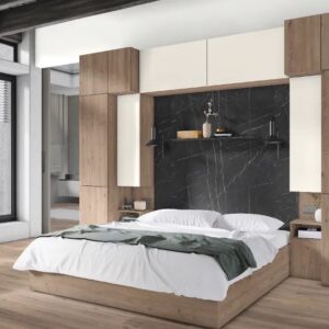 Egger H3133 ST12 Truffle Brown Davos Oak Faced Chipboard 2