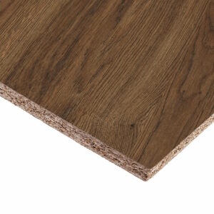 18mm Egger H3154 ST36 Dark Brown Charleston Oak Melamine Faced Chipboard 2800 x 2070mm