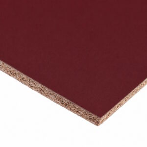 18mm Egger U399 ST9 Garnet Red Melamine Faced Chipboard 2800 x 2070mm