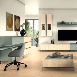Egger U604 TM Reed Green Lacquered Melamine Faced Chipboard 1