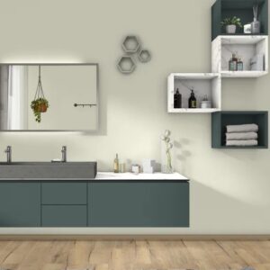 Home Egger U665 ST9 Stone Green Melamine Faced Chipboard 1
