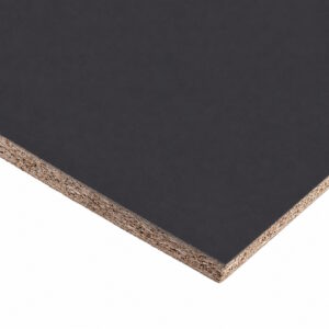 18mm Egger U968 ST9 Carbon Grey Melamine Faced Chipboard 2800 x 2070mm