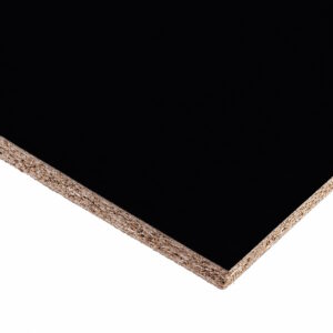 18mm Egger U999 ST19 Black Melamine Faced Chipboard 2800 x 2070mm