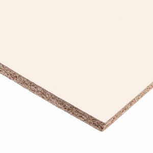 18mm Egger W1200 ST9 Porcelain White Melamine Faced Chipboard 2800 x 2070mm