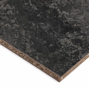 19mm Egger F128 PA Black Ambiance Granite Lacquered Melamine Faced MDF 2800 x 2070mm