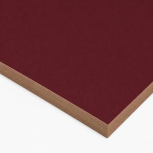 19mm Egger U399 PM Garnet Red Lacquered Melamine Faced MDF 2800 x 2070mm