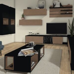 Home 19mm Egger U999 PM Black Lacquered Melamine Faced Chipboard