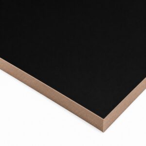 19mm Egger U999 PM Black Lacquered Melamine Faced MDF 2800 x 2070mm