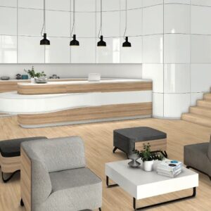 19mm Egger W1100 PG Alpine White Lacquered Melamine Faced Chipboard