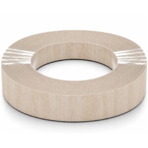 Unglued Egger ABS F037 ST76 Taormina Travertine Edging Tape Strip 23mm x 75m