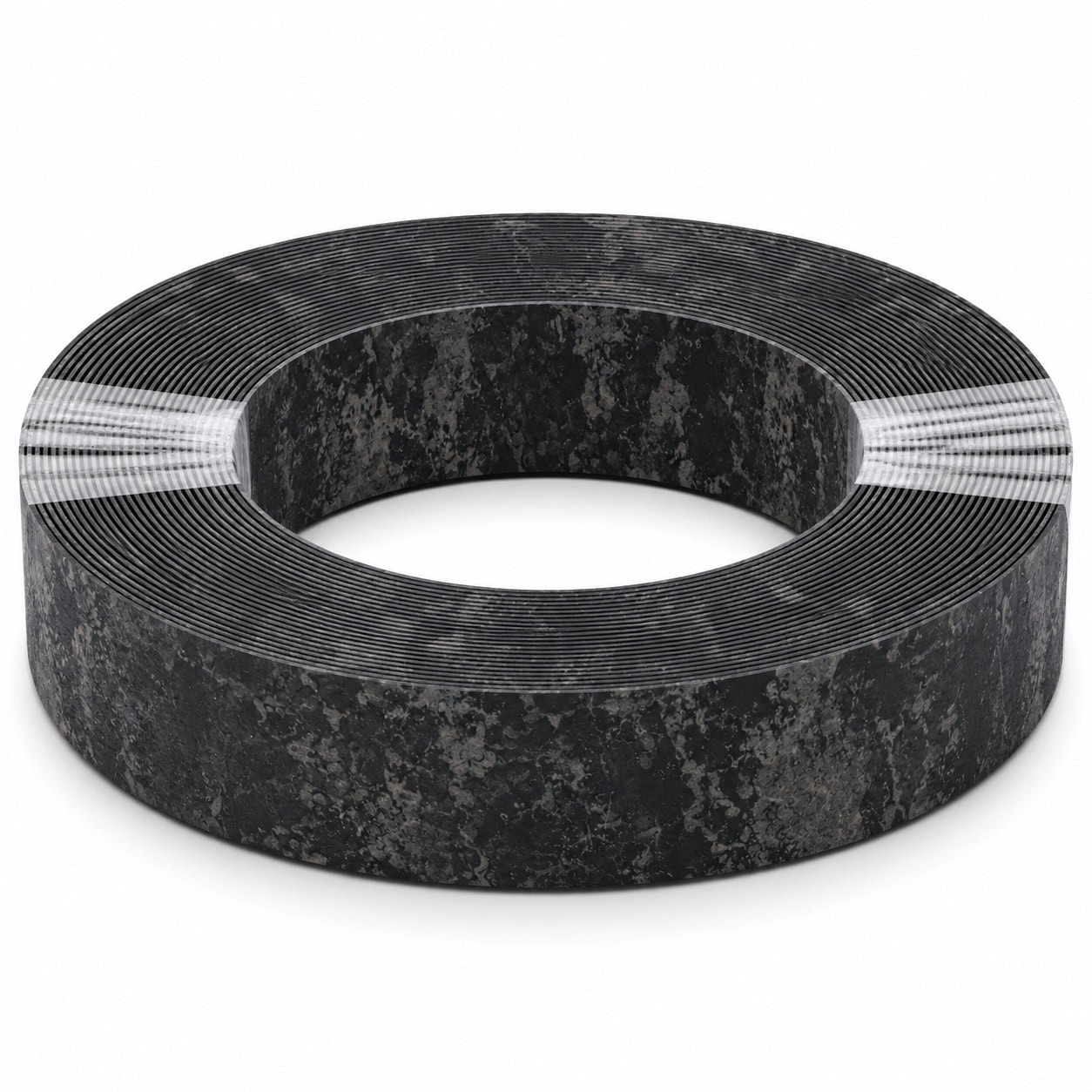 Unglued Egger ABS F128 PA Black Ambiance Granite Edging Tape Strip 23mm x 75m Unglued Egger ABS F128 PA Black Ambiance Granite Edging Tape Strip 23mm x 75m