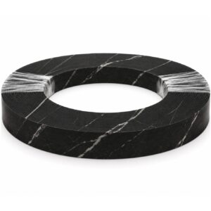 Unglued Egger ABS F206 ST9 Black Pietra Grigia Edging Tape Strip 23mm x 75m