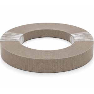 Unglued Egger ABS F424 ST10 Brown Linen Edging Tape Strip 23mm x 75m