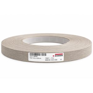 Unglued Egger ABS F424 ST10 Brown Linen Edging Tape Strip 23mm x 75m
