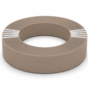 Unglued Egger ABS F579 ST20 Champagne Crossed Metal Edging Tape Strip 23mm x 75m