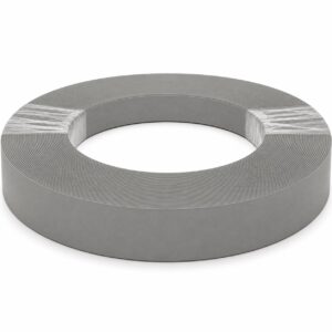 Unglued Egger ABS F765 ST20 Brushed Silvergrey Edging Tape Strip 23mm x 75m