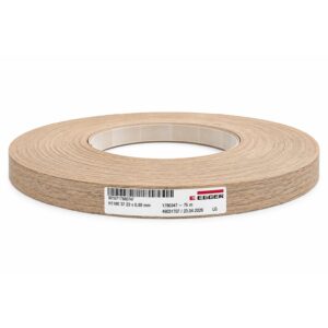Unglued Egger ABS H1180 ST37 Natural Halifax Oak Edging Tape Strip 23mm x 75m