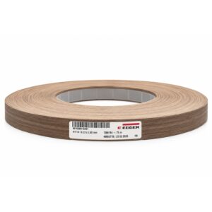 Unglued Egger ABS H1714 ST19 Lincoln Walnut Edging Tape Strip 23mm x 75m