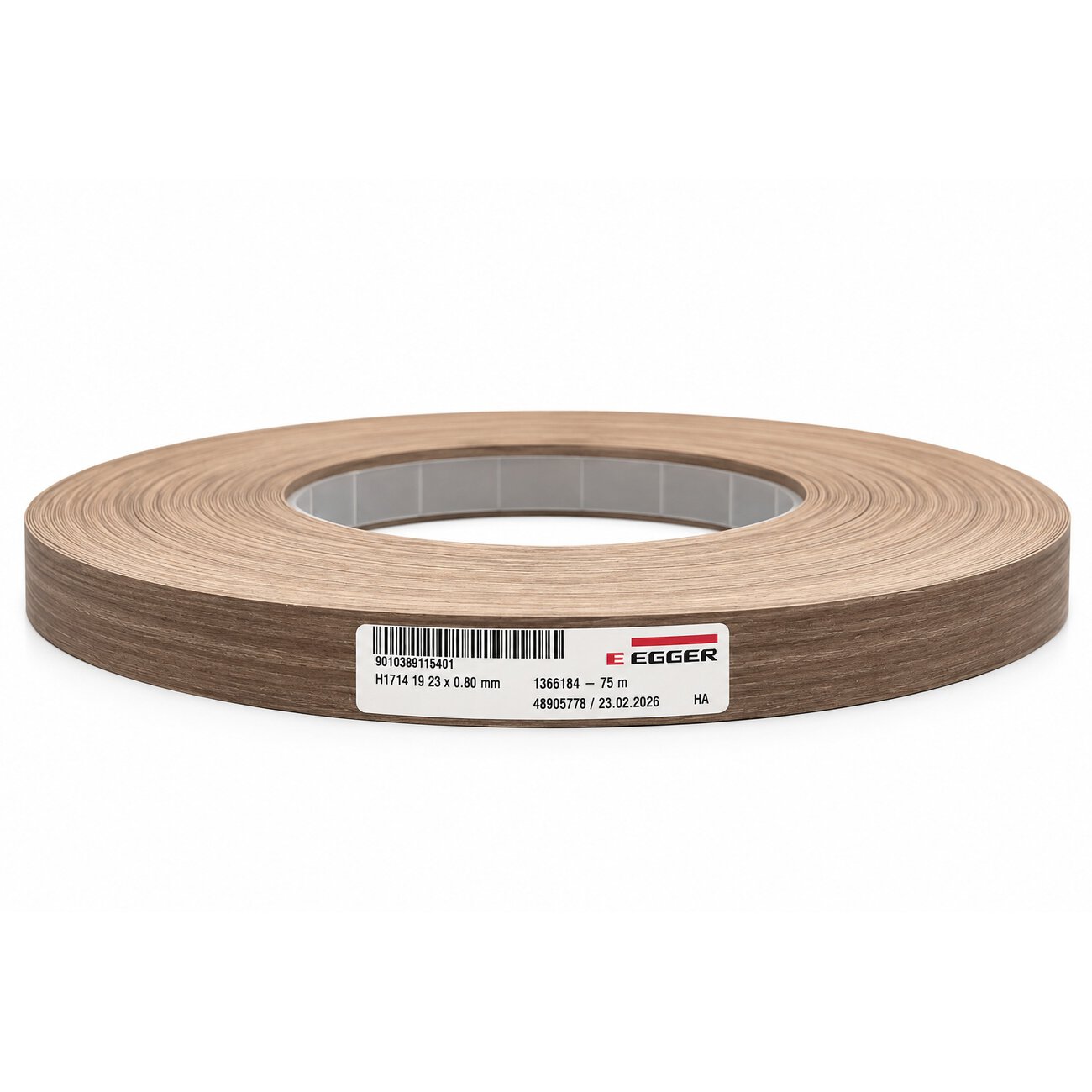 Unglued Egger ABS H1714 ST19 Lincoln Walnut Edging Tape Strip 23mm x 75m Unglued Egger ABS H1714 ST19 Lincoln Walnut Edging Tape Strip 23mm x 75m