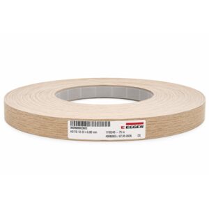 Unglued Egger ABS H3170 ST12 Natural Kendal Oak Edging Tape Strip 23mm x 75m