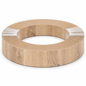 Unglued Egger ABS H3311 ST28 Bleached Cuneo Oak Edging Tape Strip 23mm x 75m