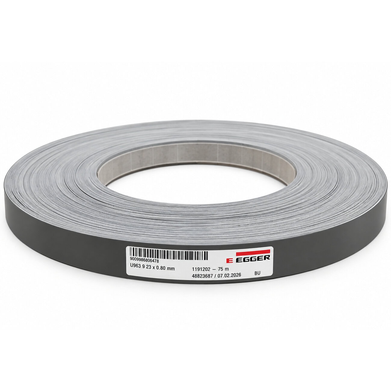 Unglued Egger ABS U963 ST9 Diamond Grey Edging Tape Strip 23mm x 75m Unglued Egger ABS U963 ST9 Diamond Grey Edging Tape Strip 23mm x 75m