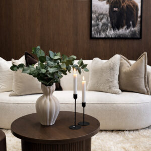 11.2mm Flexwall Premium Pre-Finished Ember Walnut Veneered MDF