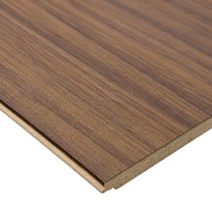 Home 11.2mm Flexwall Premium Pre-Finished Ember Walnut Veneered MDF 1 Side A/B Mix Grade 2700 x 600mm