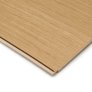 Home 11.2mm Flexwall Premium Pre-Finished Natural Oak Veneered MDF 1 Side A/B Mix Grade 2700 x 600mm