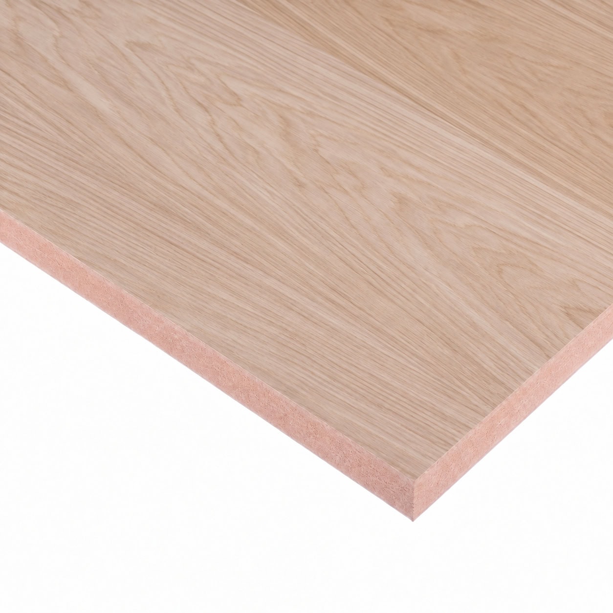 19mm Oak Fire Retardant Veneered MDF 2 Sides Crown Cut A/B Select Grade 2440 x 1220mm (8' x 4') FSC® Pack of 24 19mm Oak Fire Retardant Veneered MDF 2 Sides Crown Cut A/B Select Grade 2440 x 1220mm (8' x 4') FSC® Pack of 24
