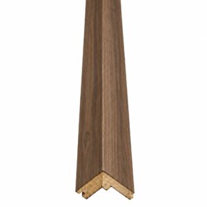 Home Corner Flexwall Ember Walnut Veneered MDF Trim TG2