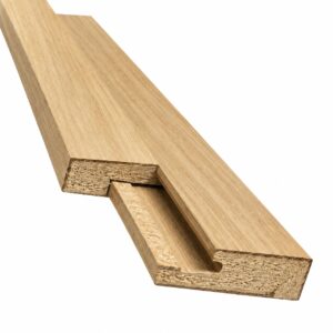 Home Flexwall Natural Oak Veneered MDF Trim Right Left