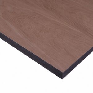 19mm Oak Veneered Black MDF 2 Sides Crown Cut A/B Select Grade 2440 x 1220mm (8' x 4') Pack of 24